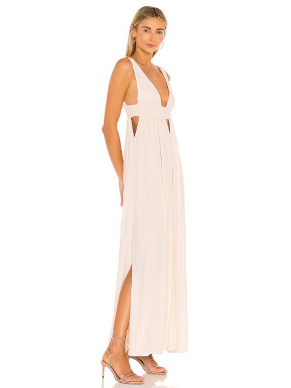 NWOT Indah Anjeli Maxi Dress Opal Sz M